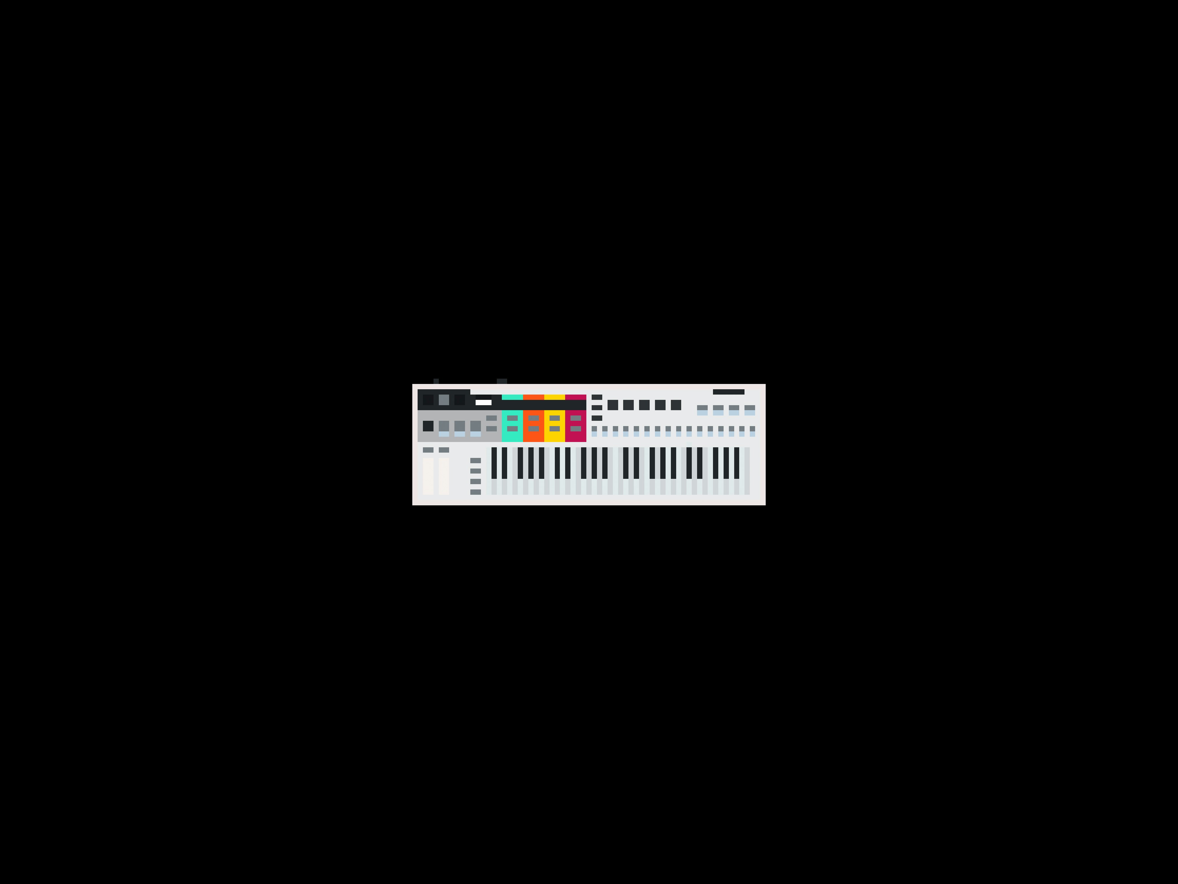 key1 wallpaper with illustration background