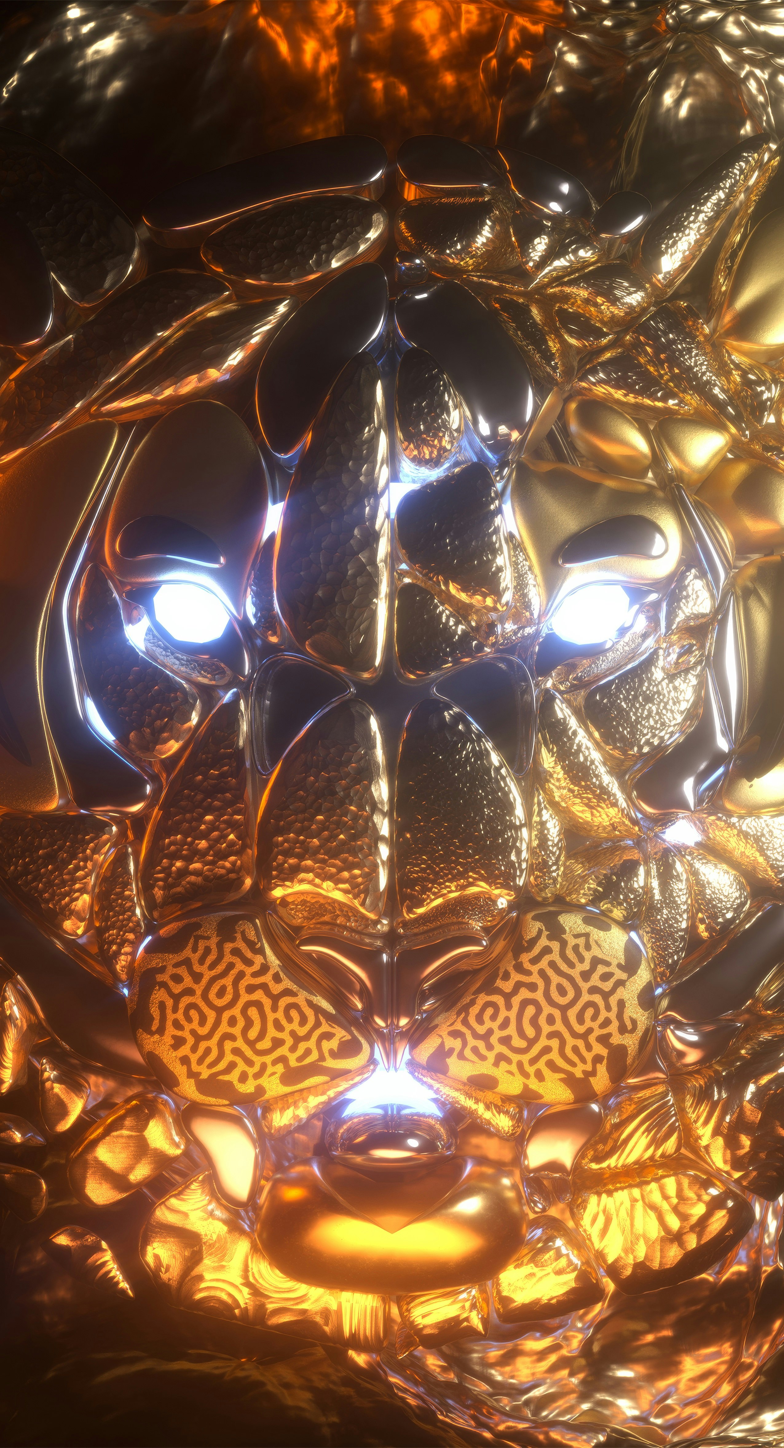 byakko ii wallpaper with 3d background
