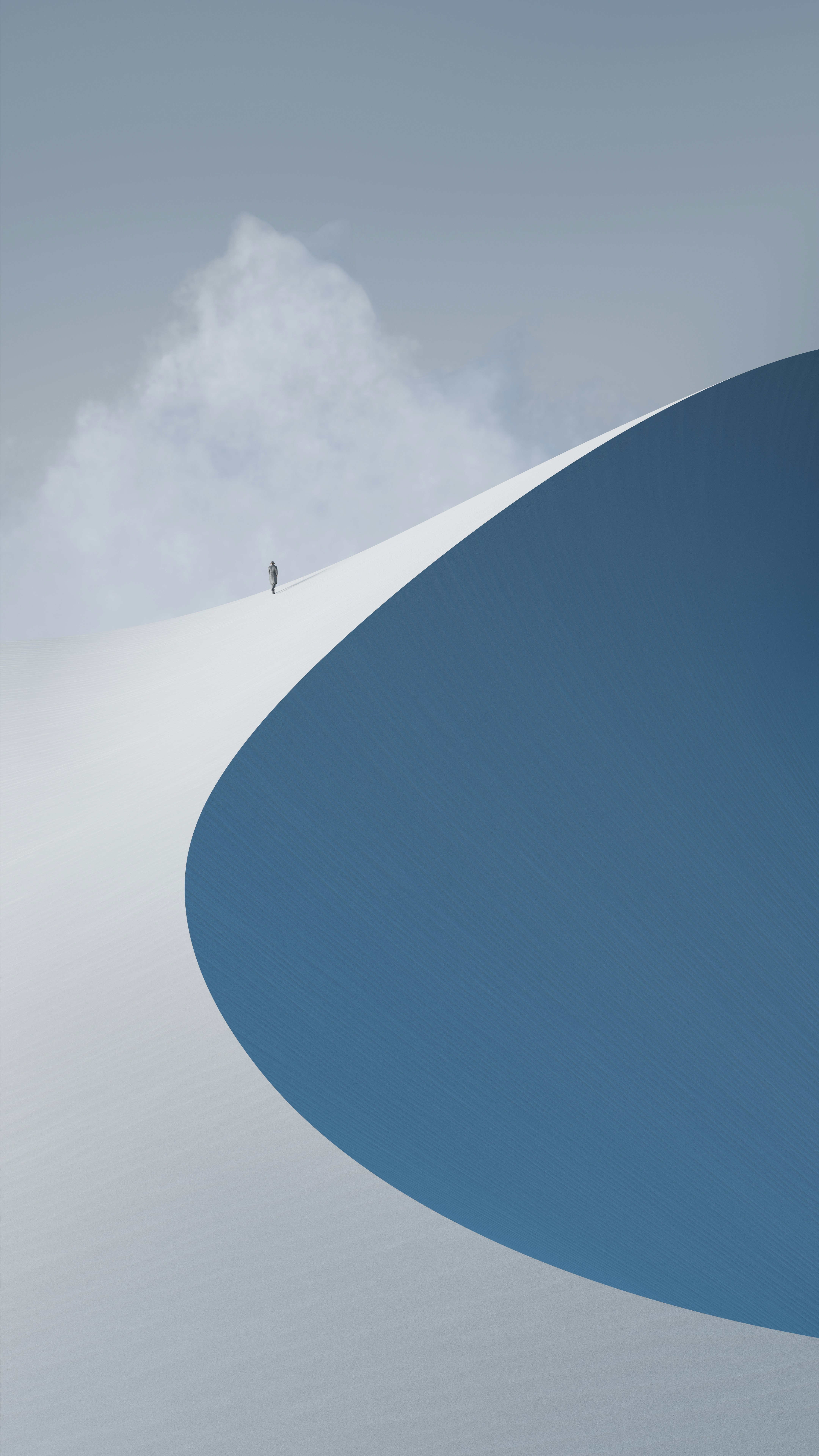 above the curve wallpaper with abstract background