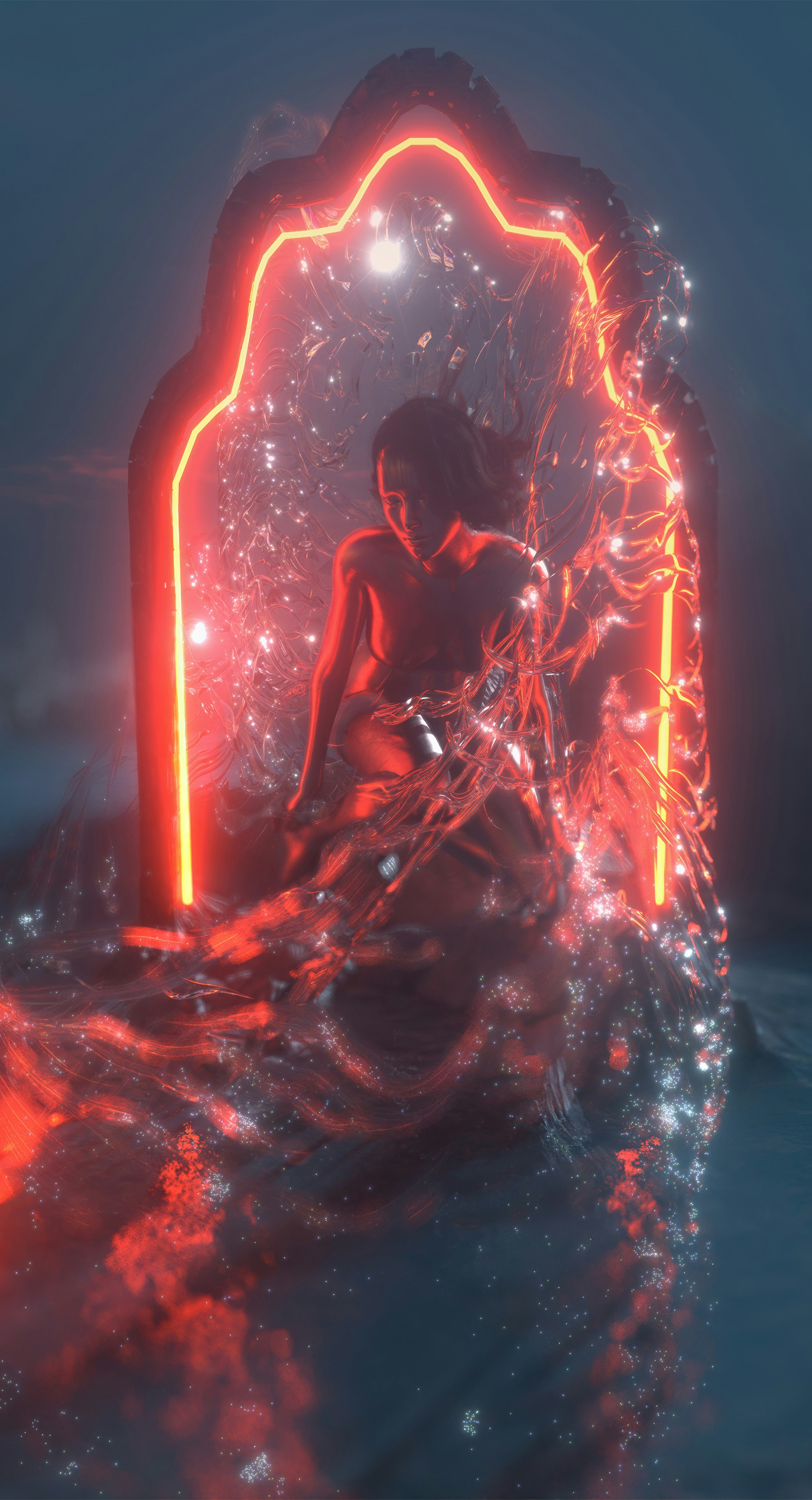 gateway wallpaper with 3d background