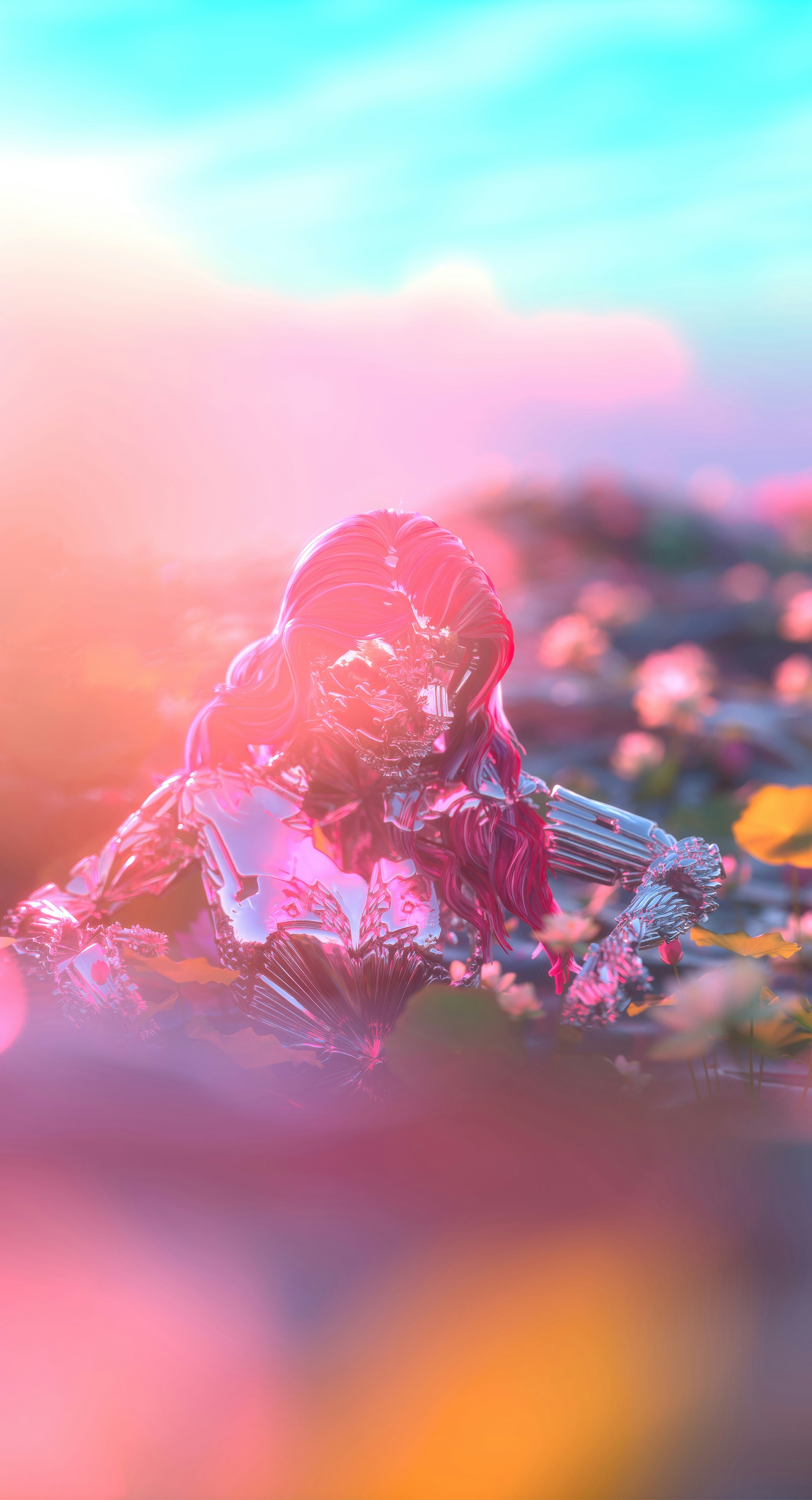 maybe all is well wallpaper with 3d background