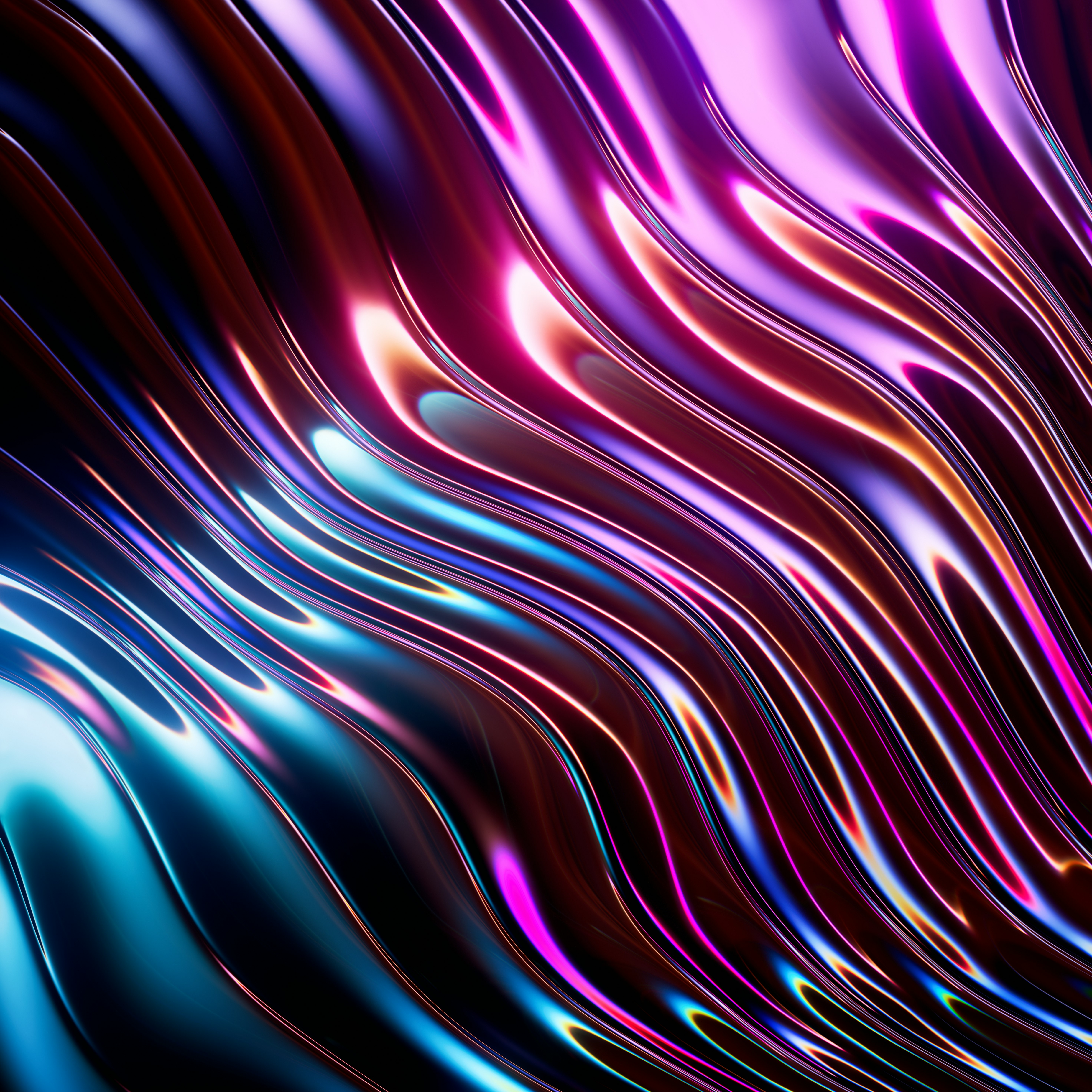 synth wallpaper with abstract background