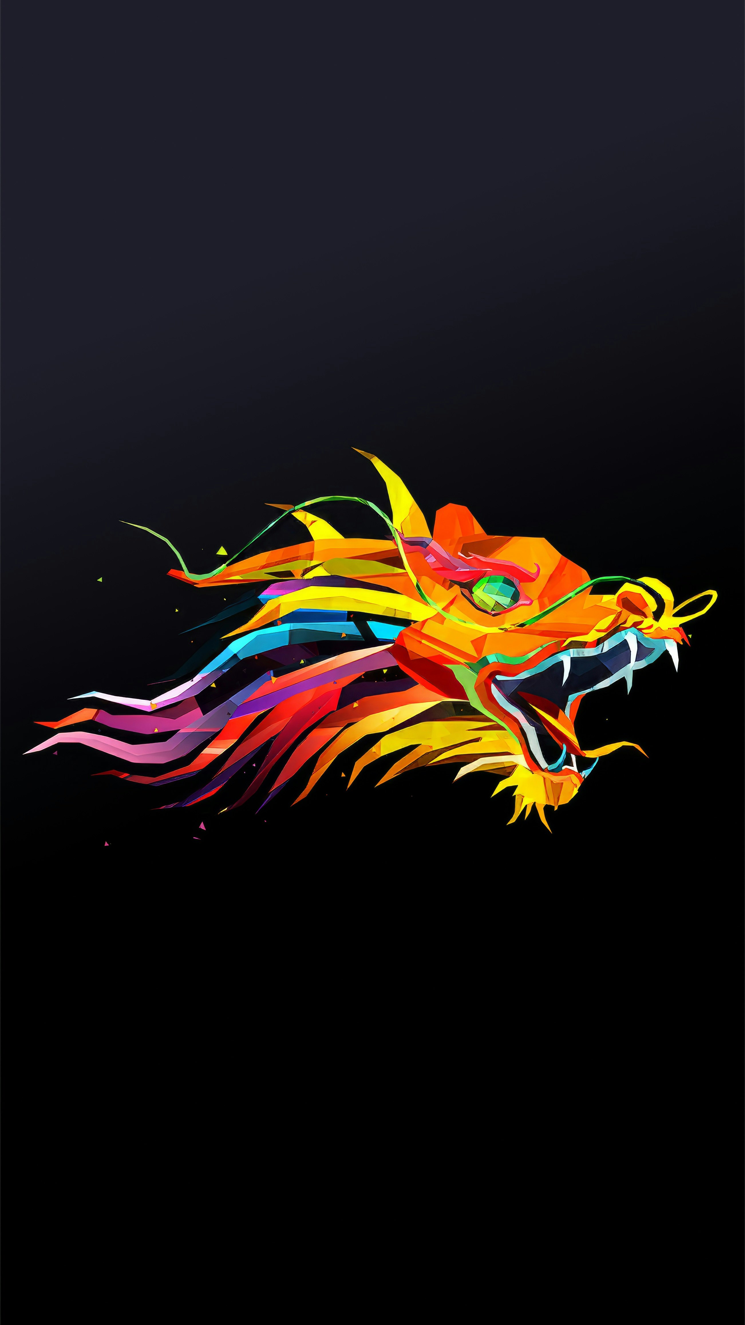 totem wallpaper with illustration background